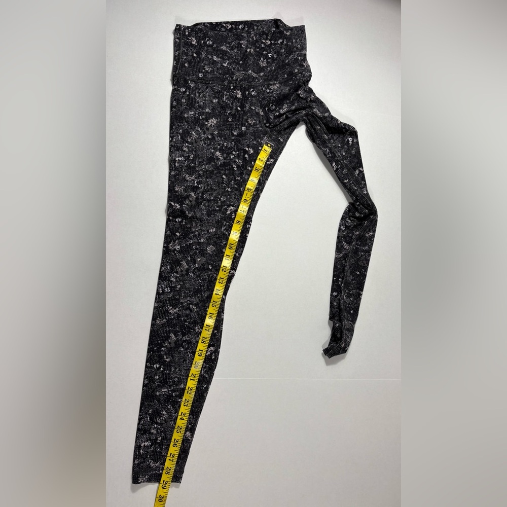 Lululemon Align Crop 21 Leggings-Size: 6-Colors: Multi-LW5BZ05-Preowned, VGC - Picture 4 of 9